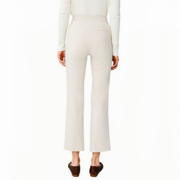 J McLaughlin White Anisa cropped pant NWT Size 4 - Picture 2 of 11